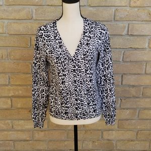 H&M Leopard Print Cardigan